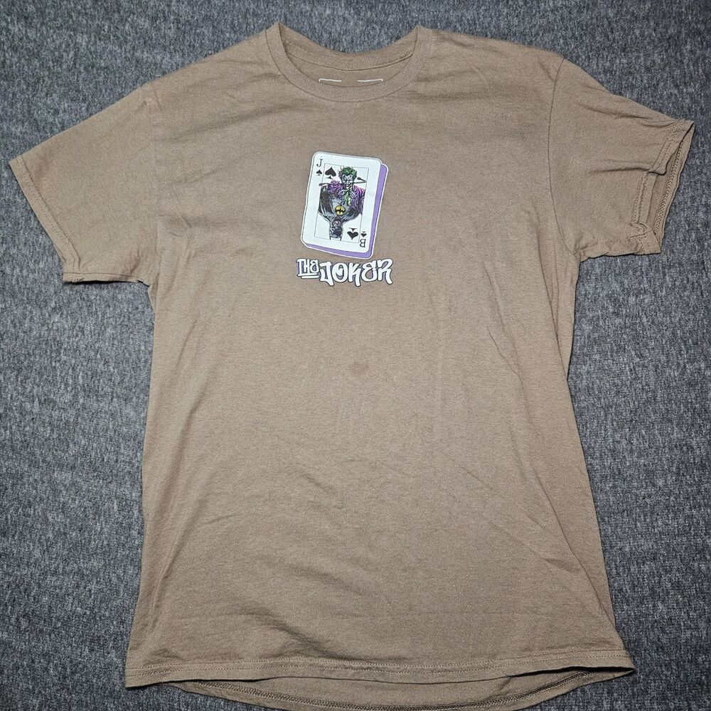 CVLA x DC Men's T-Shirt Ticking Bomb Joker Brown Size Medium Batman